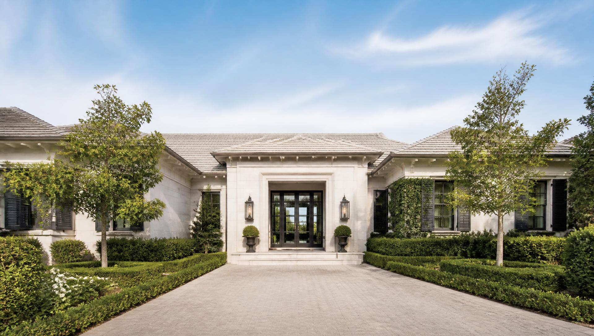 Bright Palm Beach County home exterior in daylight